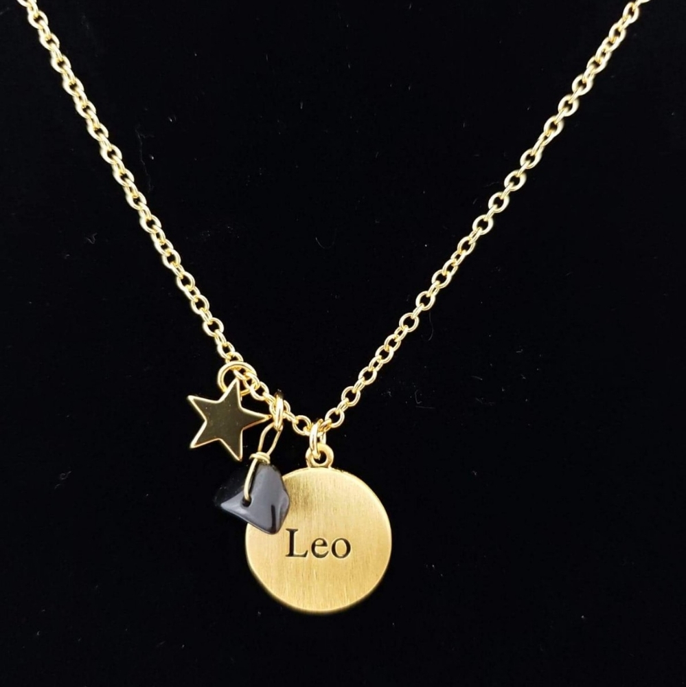 Leo Zodiac Gemstone Constellation
Necklace